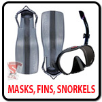 Masks, Fins, Snorkels
